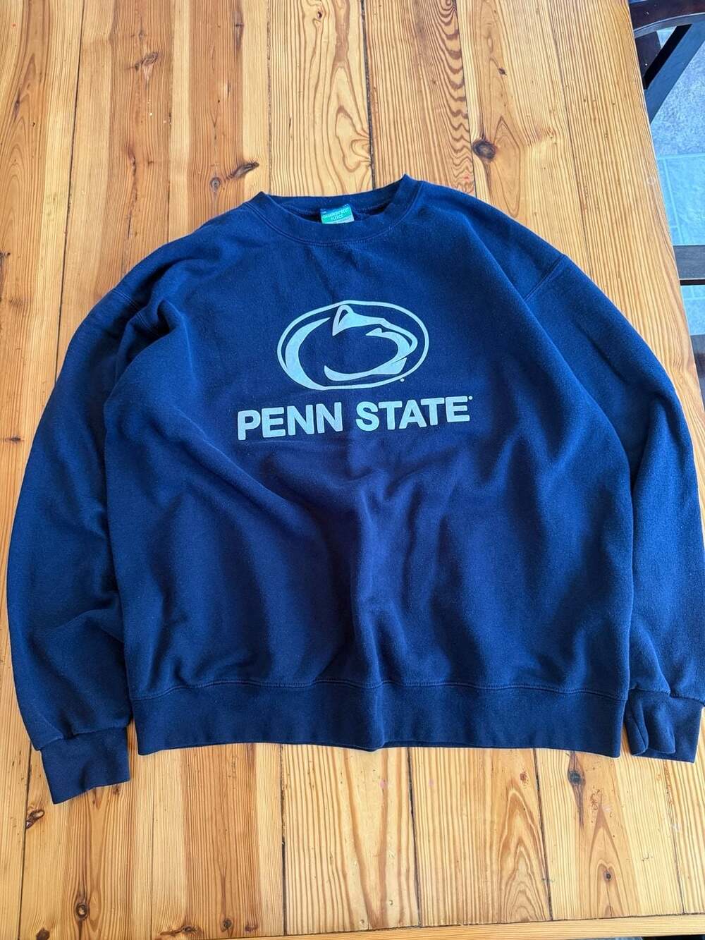 Champion Penn State Eco Fleece Sweatshirt Size XL Blue Nittany Lions